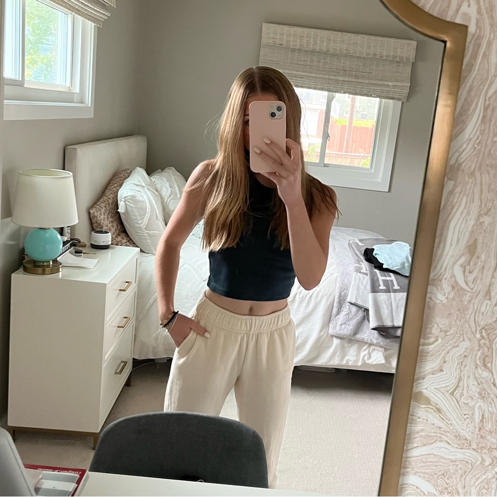 Cream Sweatpants!